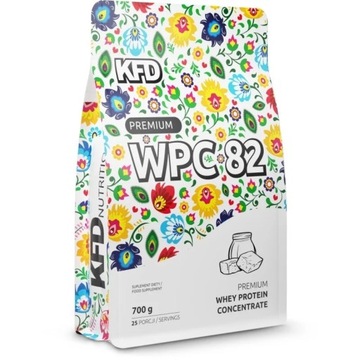 KFD PREMIUM WPC 82 - 700 G - BIAŁKO (WPC 80) KARMELOWO MLECZNY