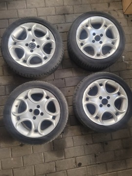 Felgi z oponami 15 cali 4x100 opony 195 50 15