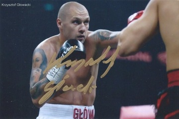 Krzysztof GŁOWACKI oryginaln autograf MMA KSW BOKS