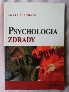 PSYCHOLOGIA ZDRADY Agata Błachnio stan -BDB