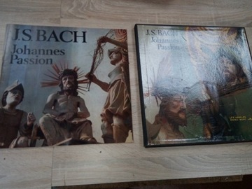 BACH - JOHANNES PASSION 3LP BOX A42 Winyl