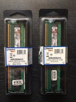 *** Pamięć DDR2 Kingston KVR533D2N4 2x512MB