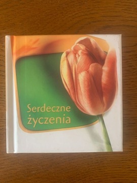 Książeczka z życzeniami Serdeczne życzenia