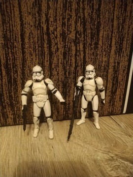 162 HASBRO STAR WARS CLONE TROOPERS (2 sztuki)