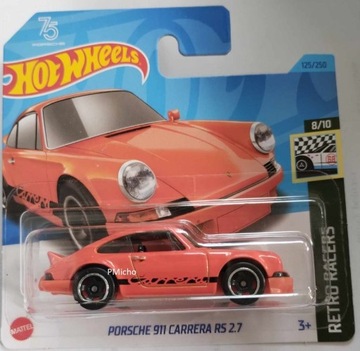 HOT WHEELS Porsche 911 Carrera RS 2.7