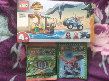 Nowe LEGO Jurassic World x3 