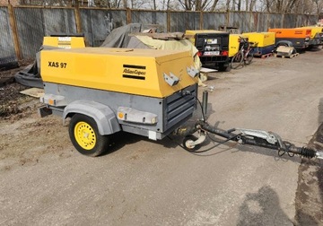 Kompresor spalinowy Śrubowy Atlas Copco 2009 r 