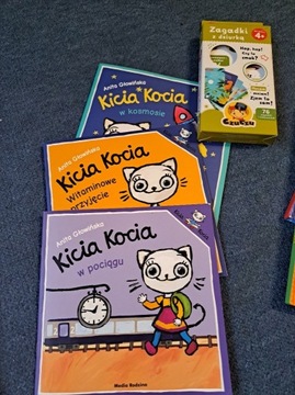 Kicia Kocia - 3 książeczki + bonus