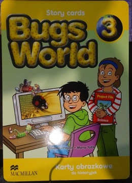 Bugs World 3 story cards karty obrazkowe kl3 36szt