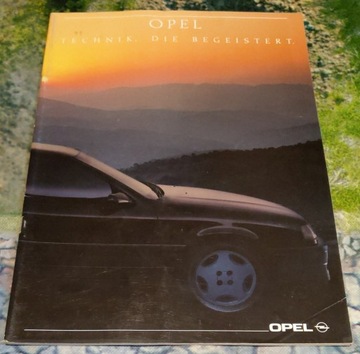 Opel Program 1989 r.  Prospekt 