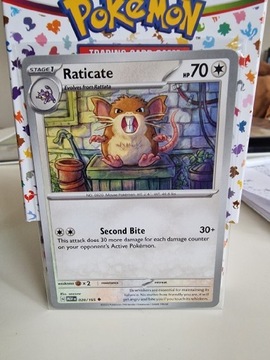 Karta Pokemon Raticate (MEW 020) 151 MEW