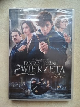 Fantastyczne zwierzęta i jak je znaleźć DVD folia