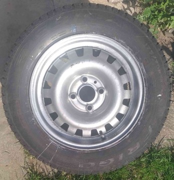 Koła zimowe stalówki 14" z Dębica 175/70R14 M+S