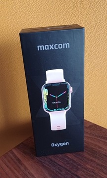 Smartwatch Maxcom FW26 Oxygen NOWY pudełko różowy dla kobiety/ dziewczyny