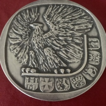 Medal pamiątkowy, przypinka WOW, LWP, PRL 