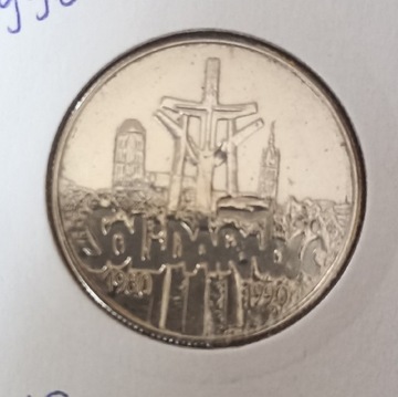 10 tys moneta Solidarność 1990