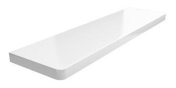 Parapet MDF Biały Połysk grubość 3cm NA WYMIAR