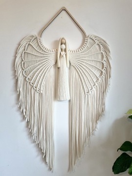 Duże skrzydła z Aniołem