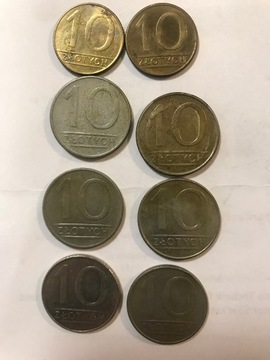 monety 10,20 zlotowe