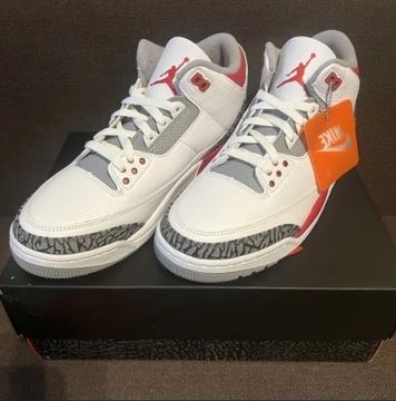 Air Jordan 3 Fire Red EU44 US10 Nike