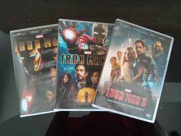 Iron Man 1-3 Kolekcja 3 DVD