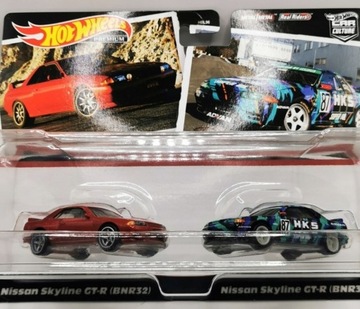 Hot Wheels NISSAN SKYLINE GTR 32 PREMIUM 2 PACK 