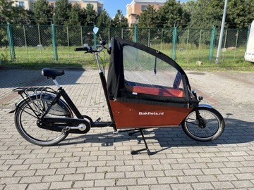 Rower cargo bakfiets long classic riksza towarowy 