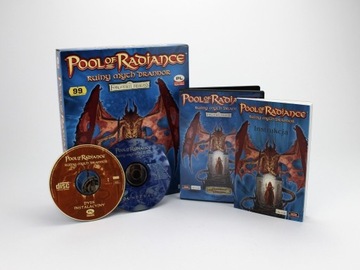 Pool of Radiance Ruiny Myth Drannor PC unikat PL