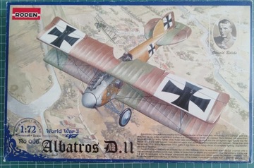 Albatros D.II 1/72 Roden  Ro 006