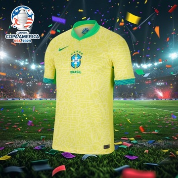 Brazylia NIKE Domowa Koszulka COPA 2024 Rozm. S