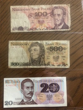  Banknoty PRL 