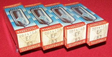 EF83  Telefunken  NOS -  nie  uzywane 