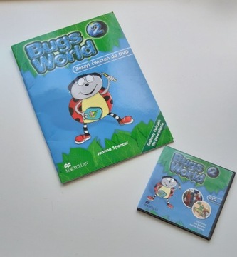 Bugs World 2 DVD+zeszyt ćwiczeń do powielania