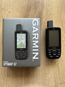 Garmin GPSMAP 67 - zestaw - stan jak nowy na gwarancji