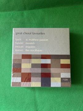 Great Choral Favourites (set 7 CD) Bach,Handel…