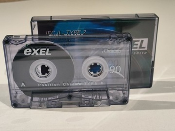 EXEL kaseta magnetofonowa chrom 