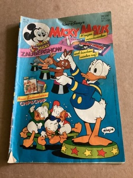 „Micky Maus” po Niemiecku.