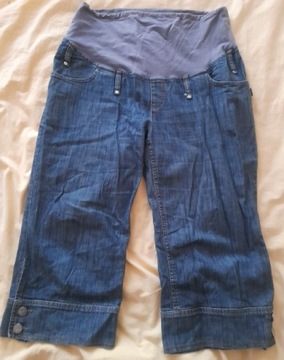 Ciążowe spodnie jeansowe L