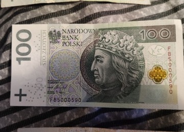 Banknot kolekcjonerski 100zl