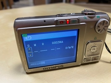 Olympus X-790 karta bateria zestaw
