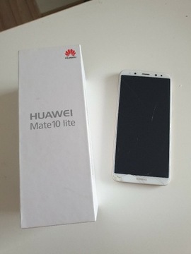 Huawei Mate 10 lite, złoty, uszkodzony