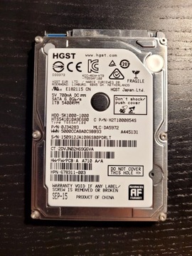 Dysk HDD 1TB HGST