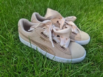 Sneakersy Heart LunaLux Wn's 366114 02 Cream Puma