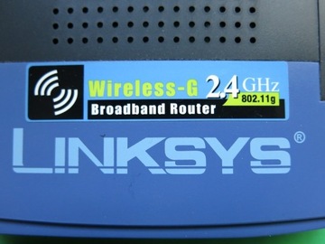 Router LINKSYS WIRELESS-G 2.4 GHz WRK54G