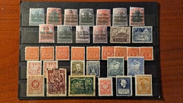Polska stare znaczki - zestaw - kolekcja