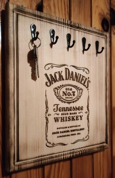 Wieszak uchwyt na klucze Jack Daniel's