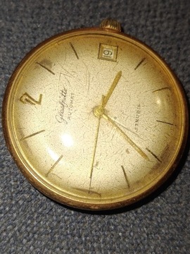 Stary niemiecki zegarek nakręcany
