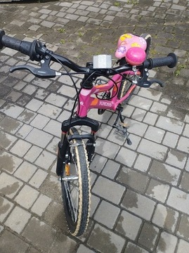 Rower Kross dla dziewczynki różowy.