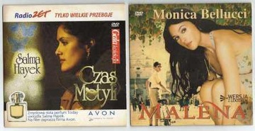 Salma Hayek Monica Bellucci  2 x DVD
