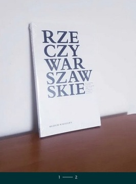 Książka - album "Rzeczy Warszawskie"